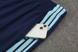 26-27 Argentina Royal blue Half Pull Tracksuit (半拉链)