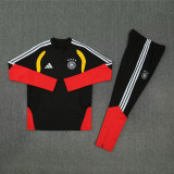 26-27 Germany Black Half Pull Tracksuit (半拉链)