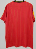 26-27 Belgium Red Casual Edition Fans Training shirts