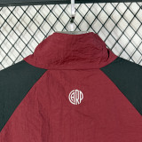 26-27 River Plate Jujube Red Windbreaker