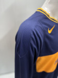 2006-2007 Boca Juniors Home Long Sleeve Retro Soccer Jersey (长袖)
