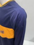 2006-2007 Boca Juniors Home Long Sleeve Retro Soccer Jersey (长袖)