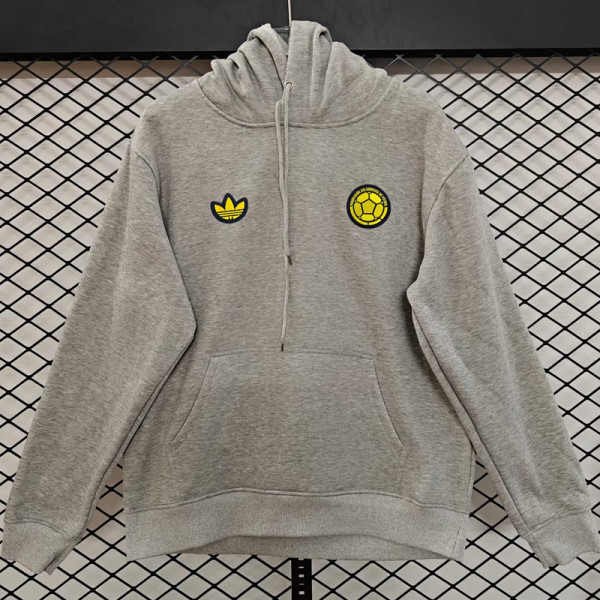 26-27 Colombia Gray Hoody 灰色(黄标加绒)