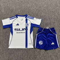 25-26 Schalke 04 Away Kids Soccer Jersey