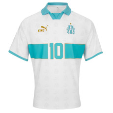 25-26 Marseille King Series #10 White Soccer Jersey