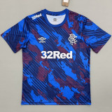 25-26 Rangers Blue Fans Training Shirts
