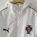 26-27 Portugal White Windbreaker