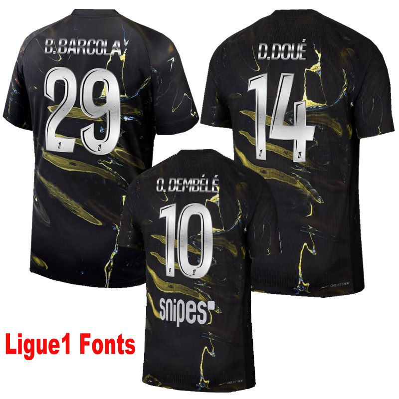 US$ 14.50 - 25-26 PSG Jordan Night Edition Fans Soccer jersey - m