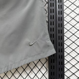 D707 NK Gray Casual Short Pants