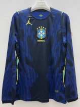 26-27 Brazil Away Long Sleeve Soccer Jersey (长袖)