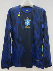 26-27 Brazil Away Long Sleeve Soccer Jersey (长袖)