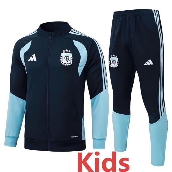 26-27 Argentina Royal blue Kids Jacket Tracksuit #E26010(童装)