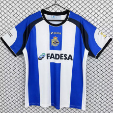 2001-2002 La Coruna Home Retro Soccer Jersey