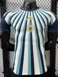 26-27 Argentina Blue White Player Version Training shirts
