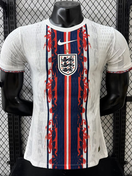 26-27 England White Player Version Training shirts