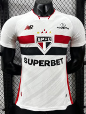 26-27 Sao Paulo Home Player Version Soccer Jersey