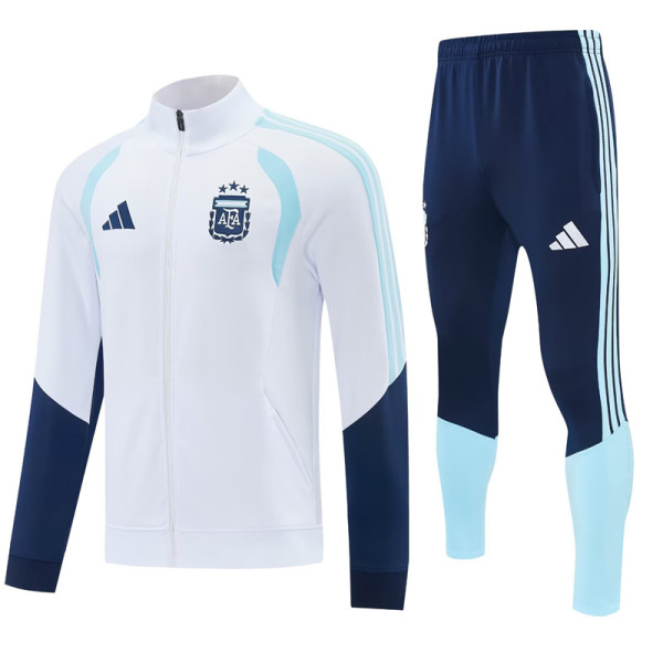 26-27 Argentina White Jacket Tracksuit