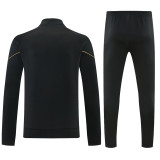 26-27 Portugal Black Jacket Tracksuit