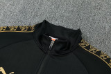 26-27 Portugal Black Jacket Tracksuit