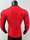 26-27 England Away Long Sleeve Player Version Soccer Jersey (长袖球员)