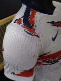 26-27 France White Blue Special Edition Player Version Training shirts