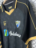 25-26 Malaga Black Special Edition Fans Soccer Jersey