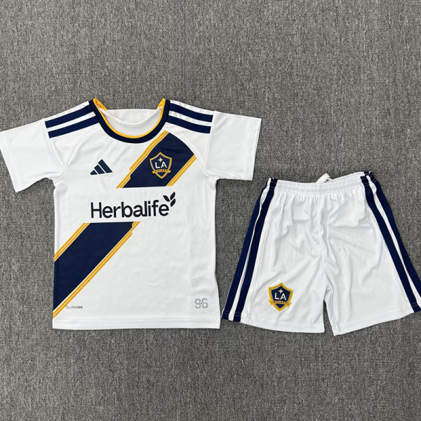 26-27 LA Galaxy Home Kids Soccer Jersey