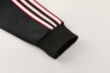 26-27 Man Utd Black blue Jacket Tracksuit #01