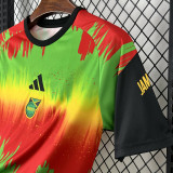 26-27 Jamaica Yellow Red Training shirts
