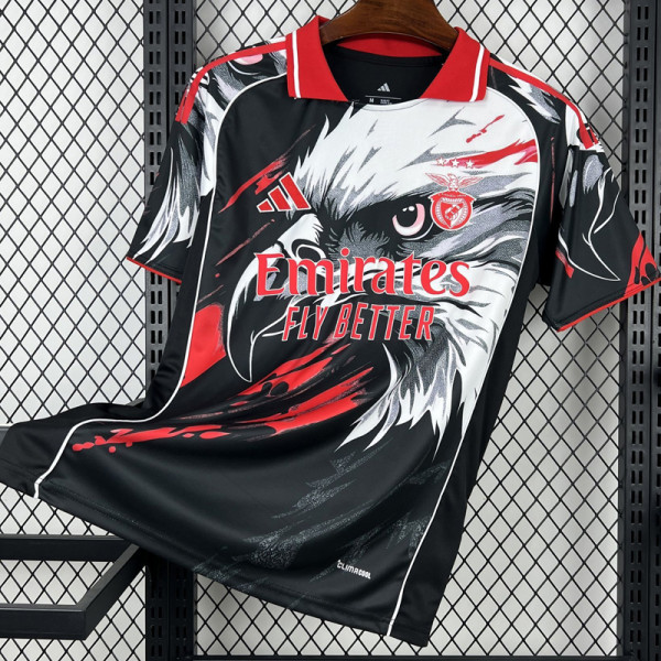 26-27 Benfica Black Special Edition Fans Soccer Jersey (有领)