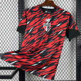 26-27 Sao Paulo Red Black Training shirts