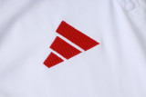 26-27 Internacional White Half Pull Tracksuit #B26022(半拉链)