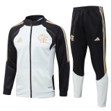 26-27 Flamengo Beige Jacket Tracksuit #A26026