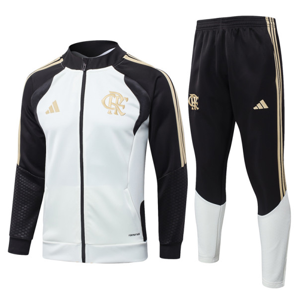 26-27 Flamengo Beige Jacket Tracksuit #A26026