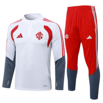 26-27 Internacional White Half Pull Tracksuit #B26022(半拉链)
