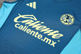 25-26 Club America Lake blue Tank top and shorts suit