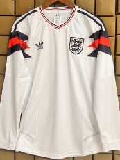 1990 England Retro Special Edition Long Sleeve Soccer Jersey (长袖)