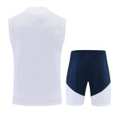 26-27 RMA White Tank top and shorts suit