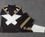 26-27 Flamengo Brown Half Pull Tracksuit #B26020(半拉链)