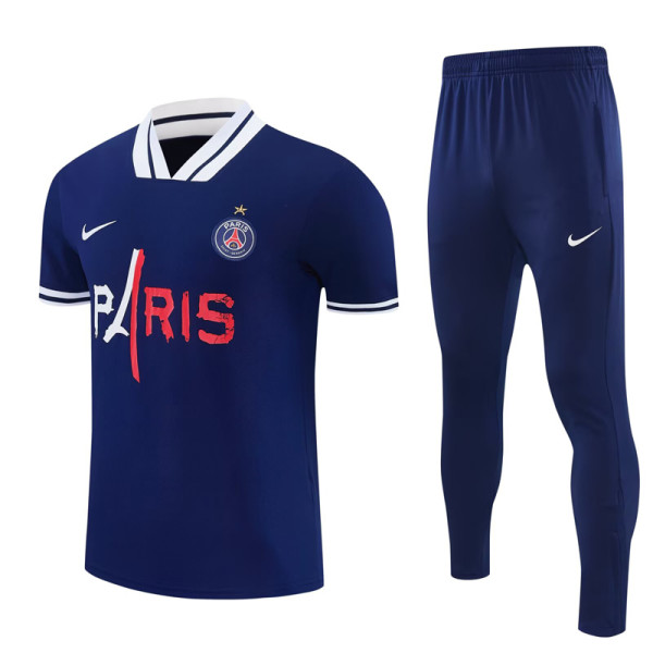 26-27 PSG Royal blue Short shirts and Long trousers Suit