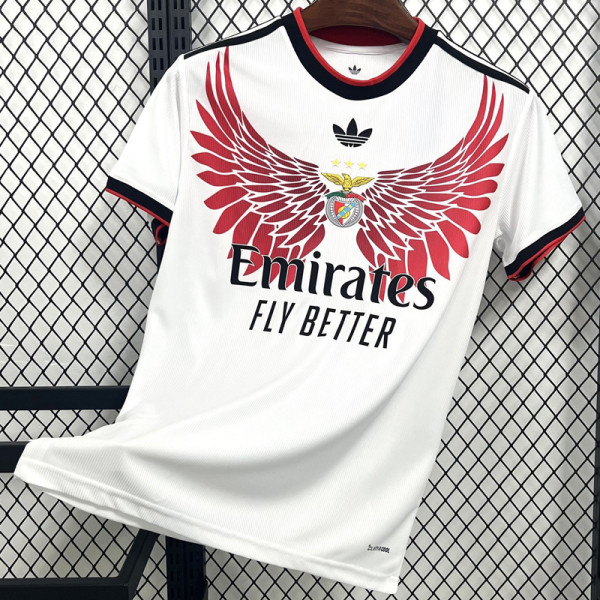 26-27 Benfica White Special Edition Fans Soccer Jersey (三叶标)