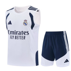 26-27 RMA White Tank top and shorts suit