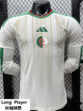 26-27 Algeria Home Long Sleeve Player Version Soccer Jersey (长袖球员)无星