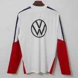 26-27 Germany White Top Half Pull Tracksuit (半拉上衣)