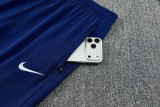 26-27 ATM Fancy blue Short shirts and Long trousers Suit (圆领)