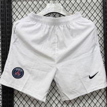 D338 PSG White Casual Short Pants