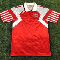 1992 Denmark Home Retro Soccer Jersey