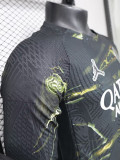 25-26 PSG Jordan Night Edition Long Sleeve Player Version Soccer Jersey (长袖球员)
