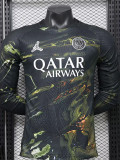 25-26 PSG Jordan Night Edition Long Sleeve Player Version Soccer Jersey (长袖球员)