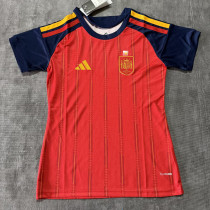 26-27 Spain Home Women Soccer Jersey (女)